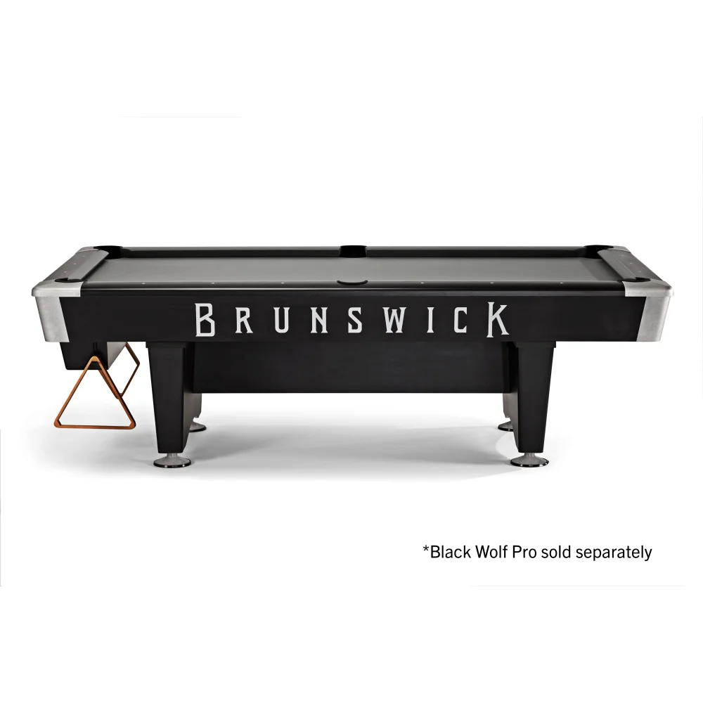 Black Wolf Pro Prime Pool Tables Decal